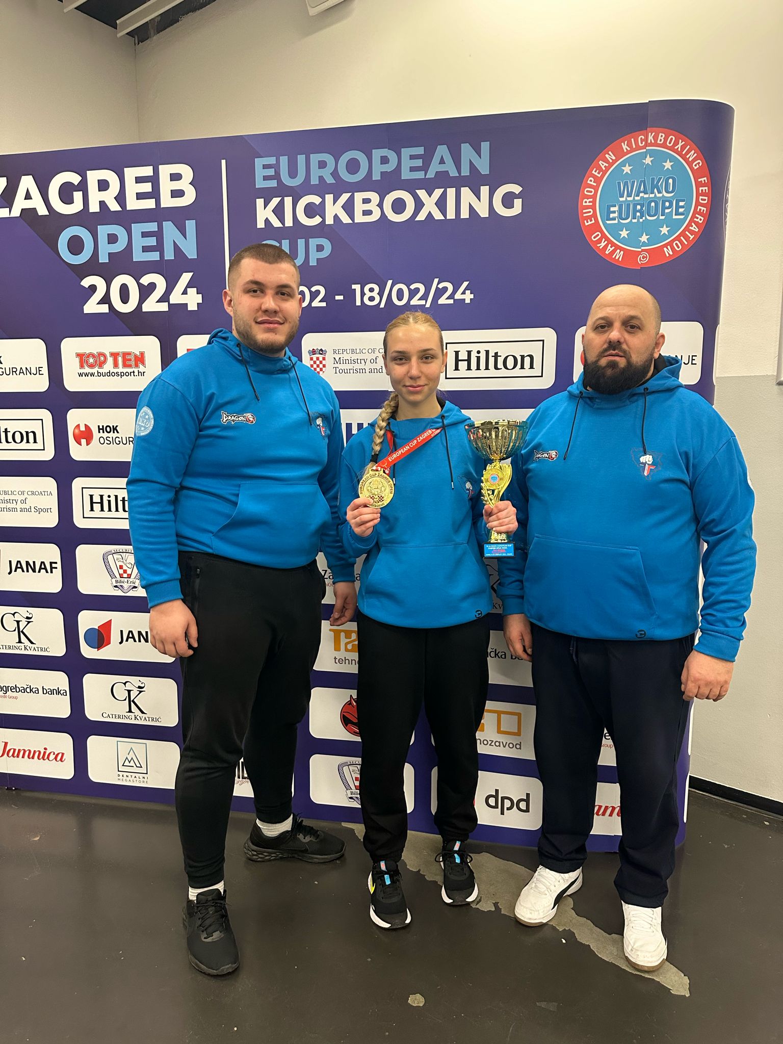 Read more about the article -Europski kup u kik boksu Zagreb 2024-